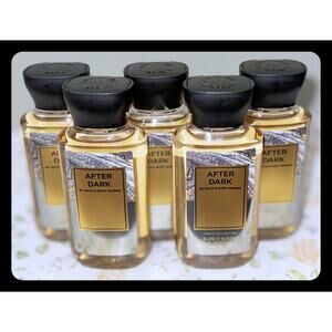 Bath & Body Works AFTER DARK Men's 3-in-1 Body Wash Shower Gel Travel Size x5